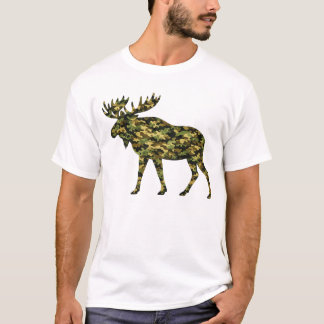 Camouflage Moose T-Shirt