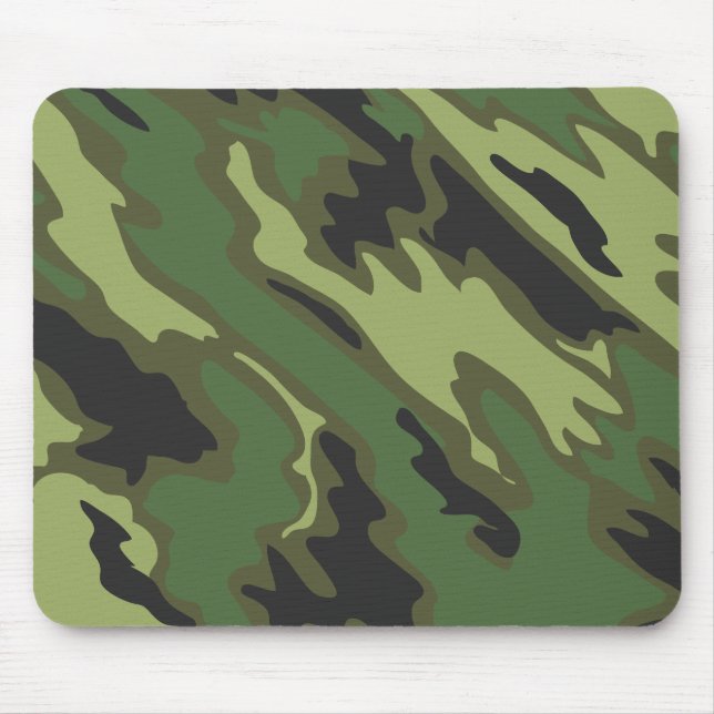 Camouflage Mouse Pad (Front)