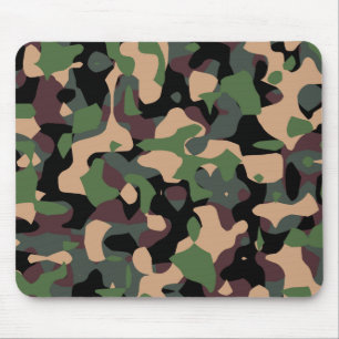 camouflage mouse pad