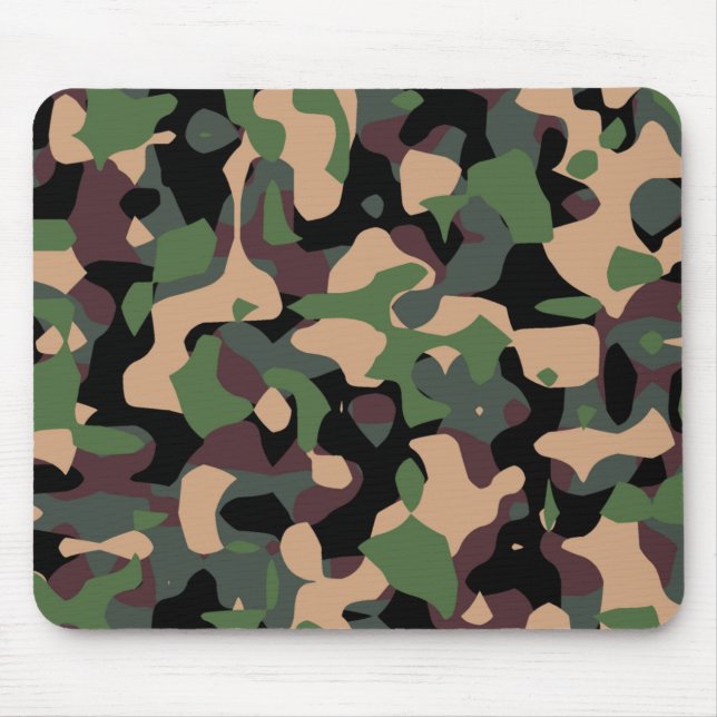 camouflage mouse pad (Front)