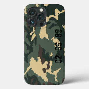 Camouflage Muster iPhone 13 Pro Case