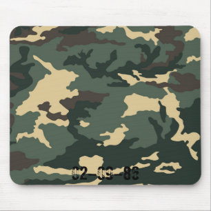 Camouflage Muster Mouse Pad
