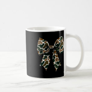 Camouflage Old Camo Bow Camo Coquette Bow Hunting Coffee Mug