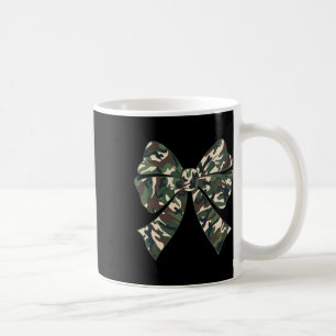 Camouflage Old Camo Bow Camo Coquette Bow Hunting Coffee Mug