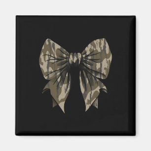 Camouflage Old Camo Bow Camo Coquette Bow Hunting Magnet