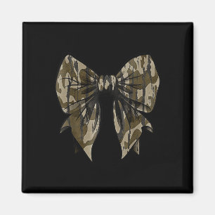 Camouflage Old Camo Bow Camo Coquette Bow Hunting Magnet