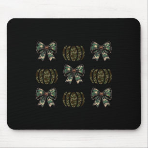 Camouflage Old Camo Bow Camo Coquette Bow Hunting Mouse Pad