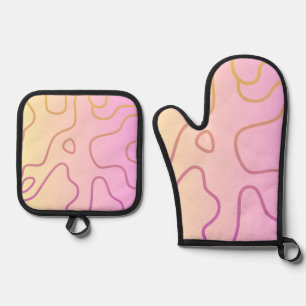 camouflage oven mitt & pot holder set