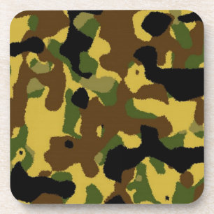 camouflage Pattern Coaster