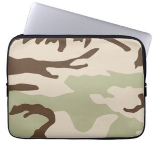 Camouflage Pattern Laptop Sleeve