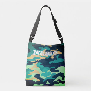 Camouflage  Pattern  Personalised  Tote