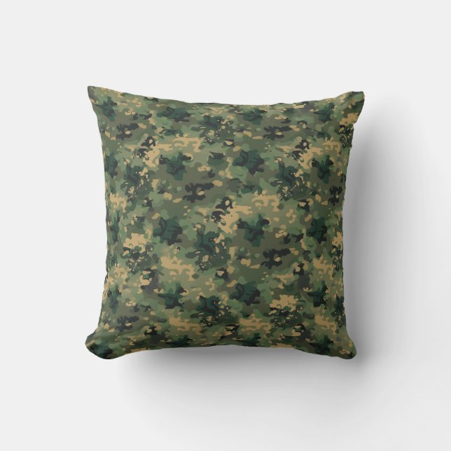  Camouflage pattern pillow cushion (Front)