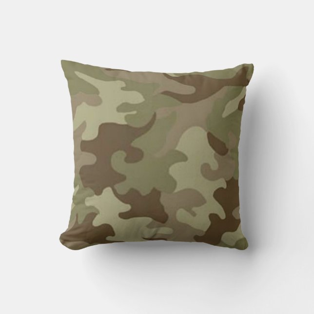 Camouflage Pillow (Front)