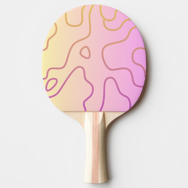 camouflage ping pong paddle (Front)