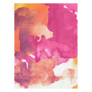 Camouflage Pink Abstract Tablecloth