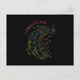 Camouflage Postcard