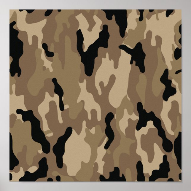 Camouflage Poster (Front)