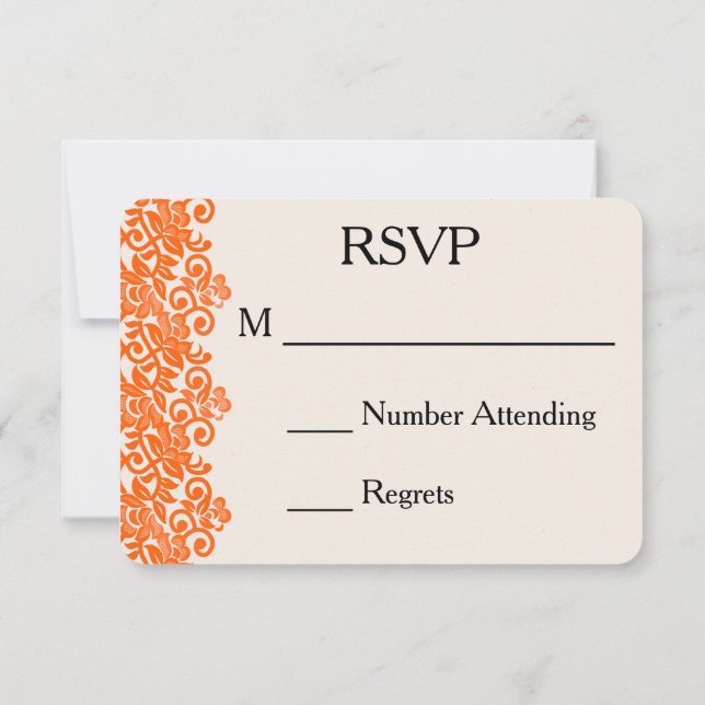 Camouflage RSVP Card (Back)