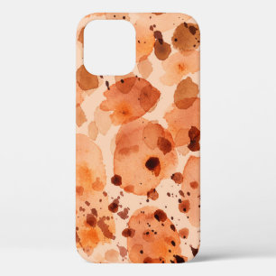 Camouflage seamless pattern with natural khaki san iPhone 12 case