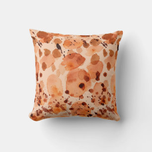 Camouflage seamless pattern with natural khaki san cushion