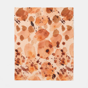 Camouflage seamless pattern with natural khaki san fleece blanket