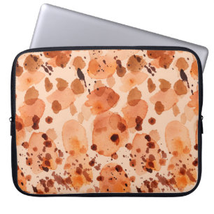 Camouflage seamless pattern with natural khaki san laptop sleeve