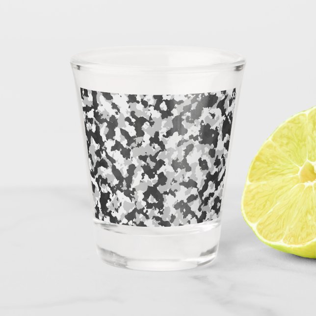 camouflage shot glass (Front)