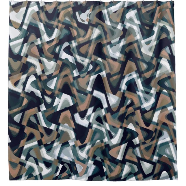 Camouflage Shower Curtain (Front)