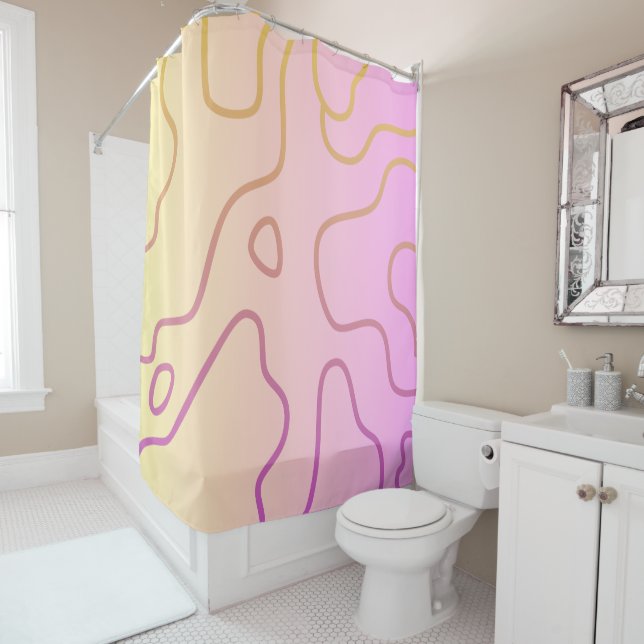 camouflage shower curtain (In Situ)