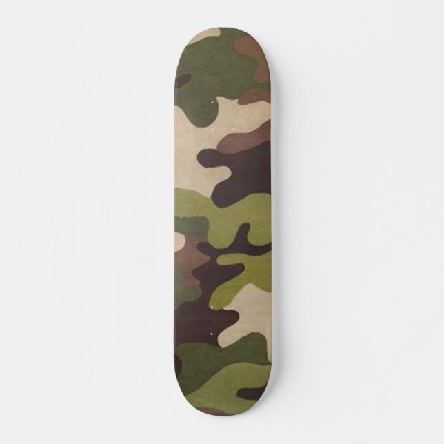 Camouflage Skateboard (Front)