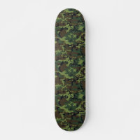 Camouflage Skateboard Deck