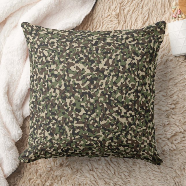 Camouflage Small Cushion (Blanket)