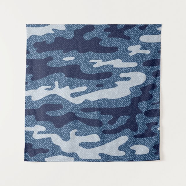 Camouflage Spotted Denim Jeans Pattern Tapestry (Front)