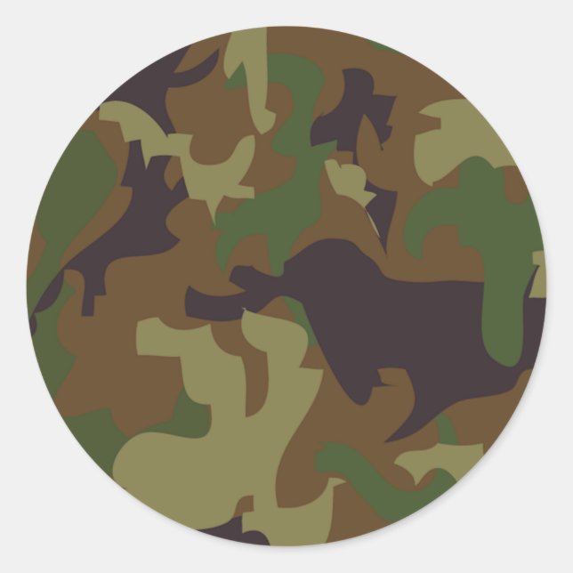 Camouflage Sticker (Front)