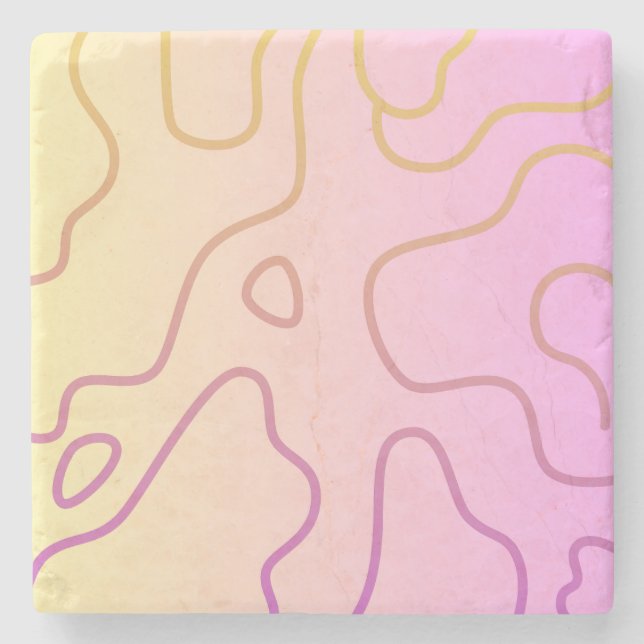 camouflage stone coaster (Front)