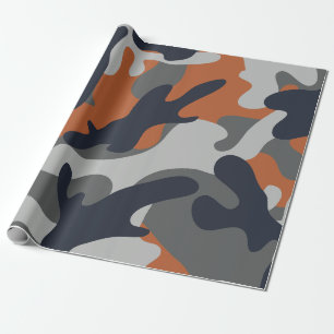 Camouflage Style  Wrapping Paper