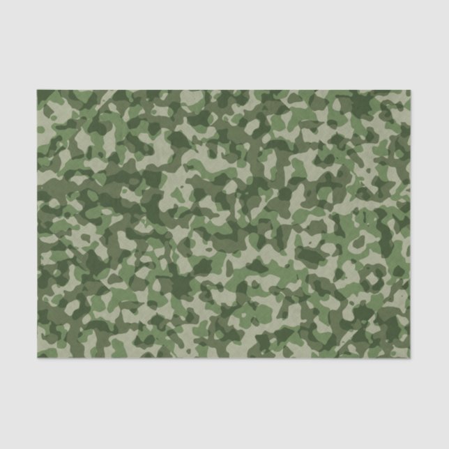 Camouflage Tissue Paper (Front)