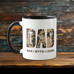 Camouflage Tool Dad Father's Day Mug