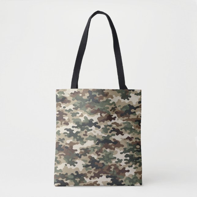 Camouflage Tote Bag (Front)