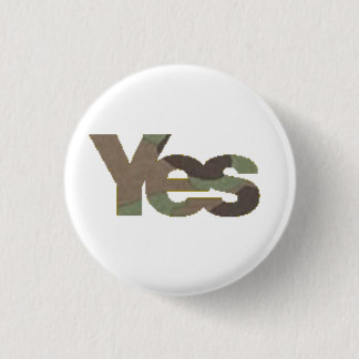Camouflage Yes Badge #2