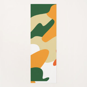 camouflage yoga mat