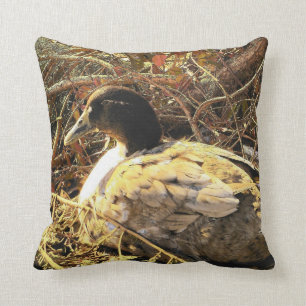 Camouflaged Duck Cushion