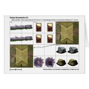 Camp Accessories - Token Card