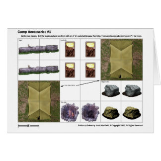 Camp Accessories - Token Card