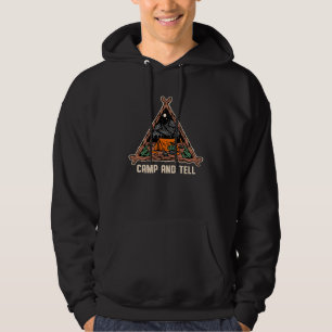 Camp and Tell Camping Friends Camper Buddy Couples Hoodie