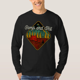Camp And Tell Camping Friends Camper Buddy Couples T-Shirt