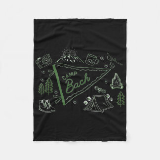 Camp Bach Adventure Camping Bachelorette Party The Fleece Blanket