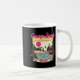 Camp Bach Bride Bridesmaid Retro Camping Bachelore Coffee Mug