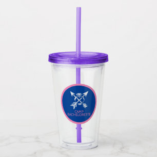 Camp Bachelorette Acrylic Tumbler