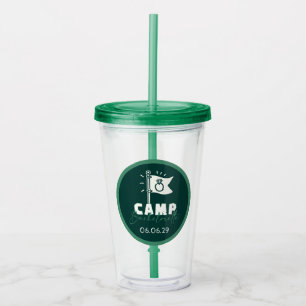 Camp Bachelorette Acrylic Tumbler